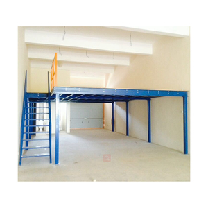 맞춤형 다락 산업용 팔레트 랙킹 2층 메자닌 선반 랙 시스템 철제 플랫폼 - Product Image 1