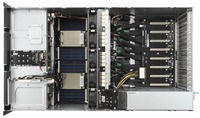ESC8000A-E11 ASU S 4U Rack Server PSU Redundant Pendinginan Optimal 24/7 Pusat Data Server Superkomputasi AI