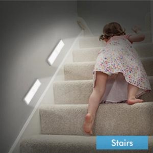 Luz LED para Debajo del Gabinete, 60 LED, Última Versión, Regulable, Magnética, Inalámbrica, Recargable, con Sensor de Movimiento, para Armario - Product Image 5