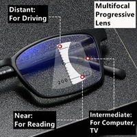 Lunettes de Lecture Progressives Multifocales Photochromiques Hommes Anti-Lumière Bleue 2026