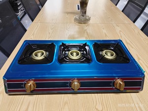 Zhanbang S-7003R Dubbele Gasfornuis LPG Gasfornuis met Piezo-ontsteking Energiebesparend 2 Branders Buiten-/Camping- & Tafelgebruik - Product Image 2