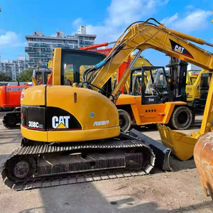 รถขุดไฮดรอลิก Caterpillar 308C CR มือสอง ขนาด 7 ตัน รถขุดขนาดกะทัดรัด เครื่องจักรก่อสร้างสำหรับขาย - Product Image 3