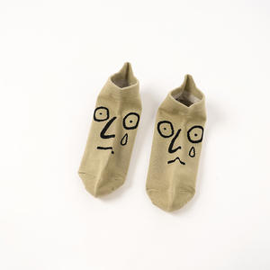 Kaus kaki katun pasangan lucu kartun emoji lucu - Product Image 5