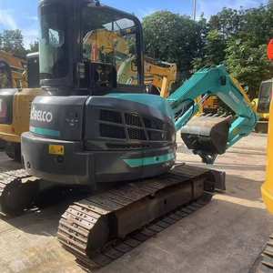 Excavatrice hydraulique Kobelco d'occasion de haute qualité à vendre, 5,5 tonnes, excavatrice d'occasion, pelle SK55 SK75, pas cher à vendre - Product Image 2