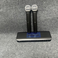Microphone sans fil professionnel BLX288/PG58 pour performances vocales, ensemble double canal portable, 20Hz-20KHz, pour l'approvisionnement transfrontalier