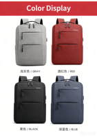 Sac à dos pour ordinateur portable de grande capacité 20-35L, avec port de charge USB, bretelles ergonomiques respirantes, sac à dos de voyage d'affaires