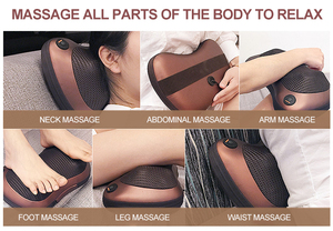 2026 Trending Car Home Travel Kneading Shoulder Massager <strong>Pillow</strong> Electric <strong>Heat</strong> Shiatsu Body <strong>Neck</strong> Massage <strong>Pillow</strong> - Product Image 5