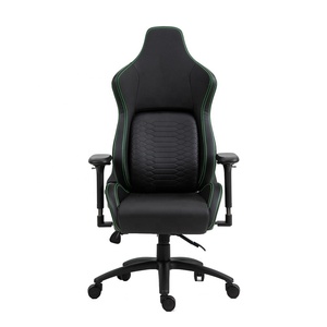 Silla Gamer Ergonómica <span class=keywords><strong>Razer</strong></span> <span class=keywords><strong>Iskur</strong></span> con Soporte Lumbar, Cuero Sintético Multicapa y Cojines de Espuma de Alta Densidad - Product Image 1