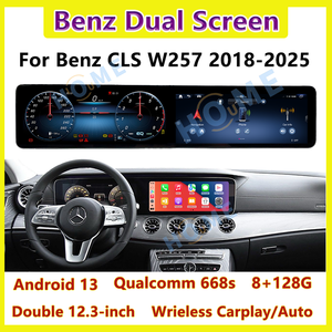 Tablero LCD de nuevo diseño de pantalla dual para Mercedes Benz E/G/S clase CLS 2016-2025 W213 W222 W257 W463 Radio Multimedia <span class=keywords><strong>Android</strong></span> - Product Image 2