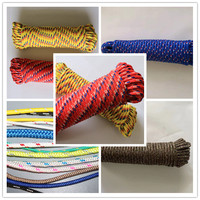 Corde à tricoter en coton et Polyester, cordon tressé, PP