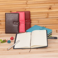 Carnet d'affaires A5 au design créatif, couverture rigide en PU, portable, 100 feuilles, pour réunions de bureau ou cadeaux, agendas étudiants