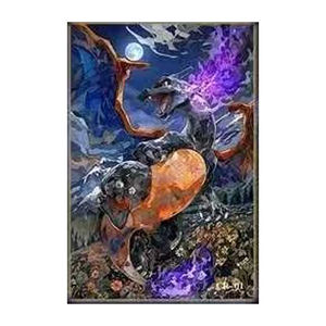 100 Piezas de Papel de Colores de la Serie Oscura <span class=keywords><strong>Firefox</strong></span> de <span class=keywords><strong>10</strong></span>*15cm, Tarjetas CCG de Charizard, Papel de Colores para Anime, Tienda de Anime, Transmisión en Vivo, Venta al por Mayor - Product Image 5