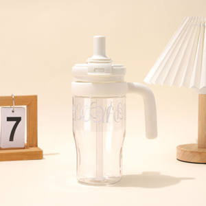 Tazza da 650ml con Logo personalizzato con manico grande tazza da tè alla frutta trasparente per bevande da <span class=keywords><strong>donna</strong></span> caratteristiche termiche - Product Image 3