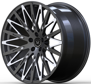 5X112 Patrón de pernos 20 "21" 22 "y 23" Custom Gun Metal y llantas forjadas blancas para Mercedes Benz y BMW - Product Image 4