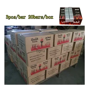 Factory directly top grade 60pc box silver coated coal for shisha hookah charcoal