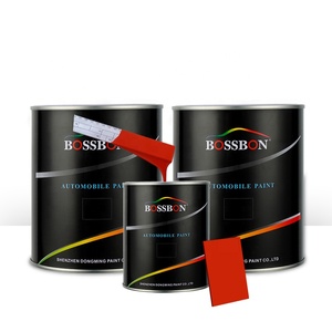 Posventa con servicio garantizado 2K Mezcla de colores de una sola etapa Tinter Carmine Acrílico Pintura de pulverización de automóviles Logotipo personalizado - Product Image 2