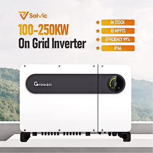 Inversor de Red Growatt MAX 100KTL3-X de 100kW, Listo para Enviar, Sellado de Fábrica Original, Entrega Rápida para Trabajos Solares Comerciales <span class=keywords><strong>Urgentes</strong></span> - Product Image 1