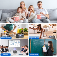Fabricant de mini-projecteurs originaux, projecteur intelligent Android WIFI pour cinéma maison, batterie portable, fournisseur de projecteurs en gros