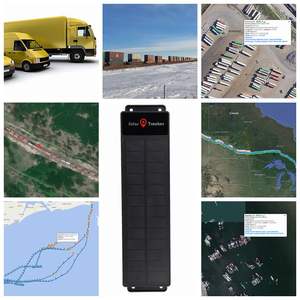 Traceur <span class=keywords><strong>GPS</strong></span> étanche IP67 à énergie solaire 4G LTE CAT1 ou CATM/NB pour la gestion de flotte, conteneurs, remorques, colis, valises - Product Image 6