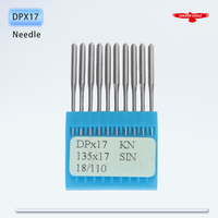Dotec DPX17-Aiguille pour machines à coudre pied/point de chaînette SY3355 135X17 SY3357, 100 pièces