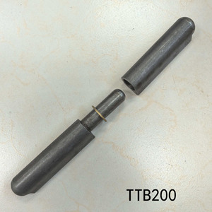 Charnières soudées TTB200, ouverture à 180 degrés, en fer et cuivre, résistantes à la rouille, design industriel - Product Image 4