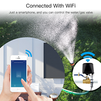 Contrôleur de vanne d'eau intelligent Tuya 2026, technologie WiFi Zigbee, prend en charge la commande vocale à distance, compatible UE/US, pour une utilisation intelligente à la maison