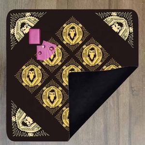 कस्टम हस्तनिर्मित आधुनिक स्ट्रिप्ड और पुष्प टैरो टेरो फोल्डेबल कला कार्ड जूते घर और शादी के टैरो कार्ड टेबलटॉप - Product Image 3