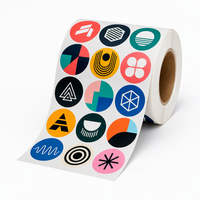 Etichette Adesive in Vinile Stampate su Misura, Adesivi con Codice a Barre Personalizzati, Decalcomanie con Logo Personalizzato Stampabili a Getto d'Inchiostro