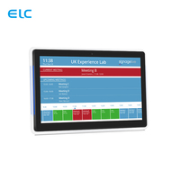 Profesyonel Duvara Monte 15.6" LCD Dokunmatik Ekran POE Güçlü LED Işık Çubuğu RK3288 Yeni Android Toplantı Odası Tableti