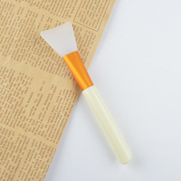 Pinceau applicateur de masque facial en silicone à marque privée en gros, outils cosmétiques, pinceau de maquillage, pinceau de masque facial en silicone souple