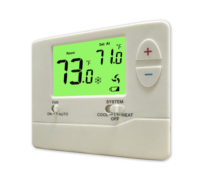 Telin AC701 minuterie de pompe à eau à étage unique intelligente numérique Hvac 24V contrôleur de pompe à chaleur Thermostat de climatisation