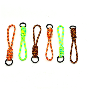 Nguồn nhà máy tay dệt móc khóa Hot Bán dệt móc khóa, màu dây móc khóa, hành lý phụ kiện móc khóa - Product Image 6