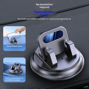 Support de téléphone universel pour voiture, vente en gros du fabricant, avec coussinet antidérapant avancé et rotation à 360 degrés, fixation pour voiture - Product Image 3