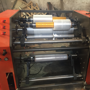 HT-500 CE Certificate PE Stretch Film Cling Film <strong>Rewinding</strong> and <strong>Slitting</strong> Machine - Product Image 5