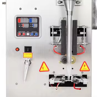 Machine d'emballage automatique à pesée verticale pour les grains de café aux noix avec opération facile à sceller sur le côté 3/4