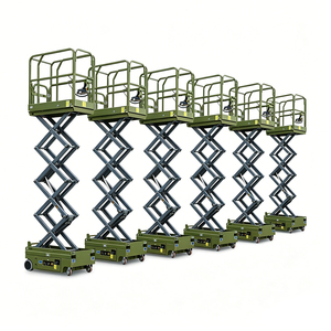 Mini-élévateur à ciseaux télescopique mobile 230 kg 2000 kg 4 m 6 m 9 m pour installations – Vente directe usine - Product Image 1