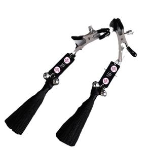 Quaste Glocke Milch Clip Schriftzug SM Bondage Training Bestrafung Freundin Folter Paar Bett Flirten Requisiten Adult Sexspielzeug - Product Image 5