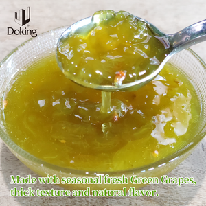 Confezione da 1,3 kg di marmellata concentrata di uva verde vera, pronta da mangiare, in busta e scatola, prodotta in fabbrica, molto venduta. - Product Image 4