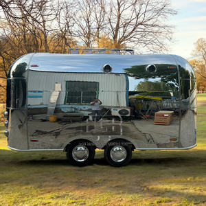 รถบรรทุกอาหารแบบพ่วงสำหรับจัดเลี้ยงพิซซ่าแบบดั้งเดิมอุปกรณ์รถบรรทุกแบบพับได้ในเยอรมนี - Product Image 1