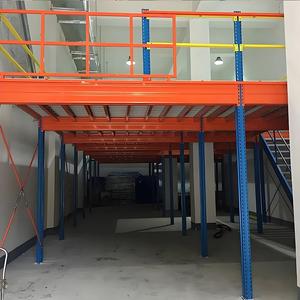 Op maat gemaakte stalen constructie opslagplatform met hoge laadcapaciteit voor magazijn en logistiek centrum - Product Image 4