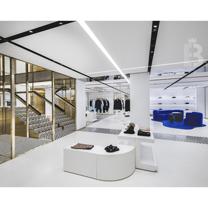 Xu Hướng Hiện Đại Thiết Kế Kính Hiển Thị Tủ Sinh Thái Thân Thiện Với Cửa Hàng Bàn Tiếp Tân Với Quầy Túi Giá Cho Cửa Hàng Hiển Thị - Product Image 4