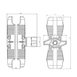 21Cm Đôi Ổ Cắm Cánh Tay Máy Tính Chủ Núi Bóng Kết Nối 2.25 Bóng Đầu Cánh Tay Khung Giá Cho <span class=keywords><strong>Samsung</strong></span> Màn Hình Gắn Kết Khung Giá Cho Ram - Product Image 4