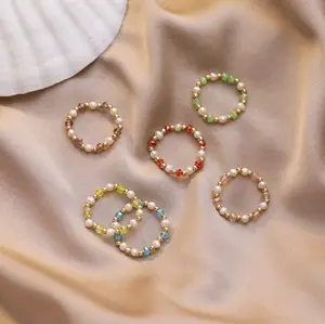 Luxus 33 Imitation Pearl Tesbih Buntes muslimisches Gebet Allah Perlen Armband mit Legierung zubehör Islamic Tasbih