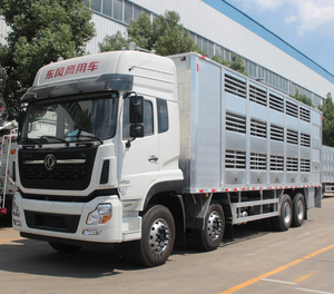 Dongfeng Tianlong VL 8x4 veicolo commerciale 420HP 9.35 metri pesante furgone bestiame e pollame trasporto merci camion - Product Image 1