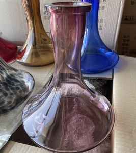 Haute qualité narguilés verre coloré <span class=keywords><strong>bouteille</strong></span> grande taille Shisha Vase <span class=keywords><strong>Shesha</strong></span> accessoires en gros - Product Image 4