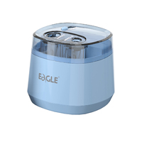 Eagle Taille-crayon électronique de bureau automatique EG-5162S fonctionnant sur batterie pour le bureau et l'école