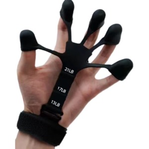 OLF Gymnastics Steel Hand Grip Adjustable Finger Strengthener Trainer Exercise Strength Training Workout Hand Grip With Counter - Product Image 1
