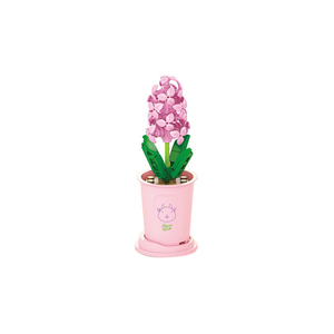 Ensembles de blocs de construction en forme de fleurs, plante en pot avec boîte cadeau, ensembles de briques MOC, ensembles de bricolage pour enfants, jouets éducatifs pour enfants 8814 - Product Image 2
