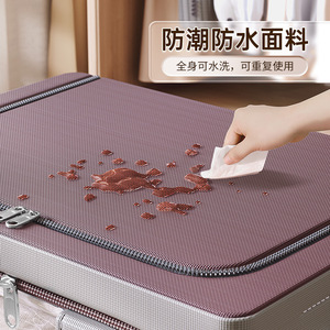 Clothing Organizer <b>Storage</b> <b>Box</b> Rectangle Foldable With Steel Frame Heavy Duty For Home Use - Product Image 3