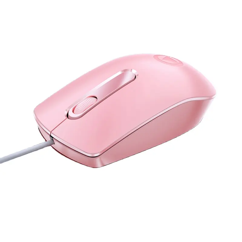 Grosir G9 Mouse Berkabel Permainan Kantor Aksesori Laptop Tertimbang Merah Muda Mouse Gaming Komputer